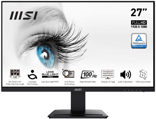 Περισσότερες πληροφορίες για "MSI Pro MP273A (27"/Full HD)"