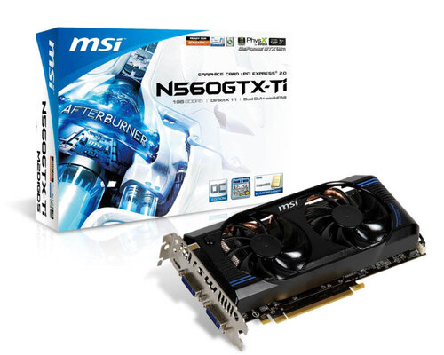 Περισσότερες πληροφορίες για "MSI N560GTX-Ti-M2D1GD5/OC"