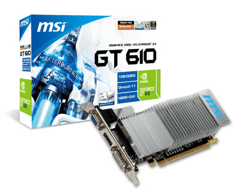 Περισσότερες πληροφορίες για "MSI N610GT-MD1GD3H/LP"