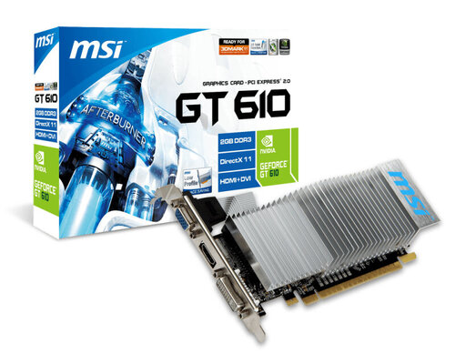 Περισσότερες πληροφορίες για "MSI N610GT-MD2GD3H/LP"