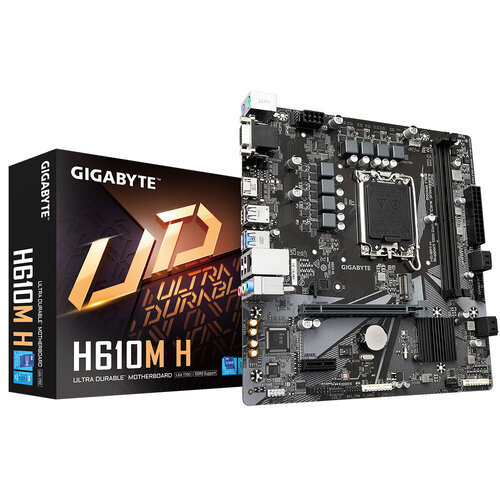 Περισσότερες πληροφορίες για "Gigabyte H610M H (rev. 1.0)"