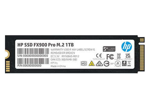 Περισσότερες πληροφορίες για "HP FX900 PRO (1 TB/PCI Express)"