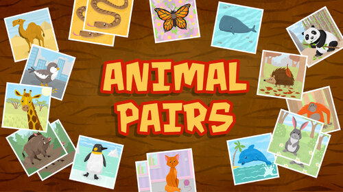 Περισσότερες πληροφορίες για "Animal Pairs - Matching & Concentration Game for Toddlers Kids (Nintendo Switch)"