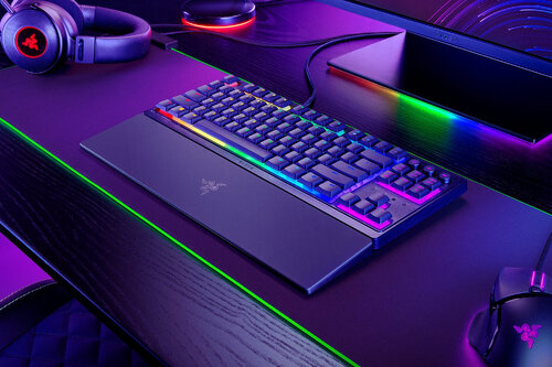 Περισσότερες πληροφορίες για "Razer Ornata V3 Tenkeyless (Μαύρο/USB/RGB LED)"