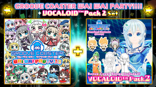 Περισσότερες πληροφορίες για "GROOVE COASTER WAI PARTY!!!! + VOCALOID Pack 2 Value bundle (Nintendo Switch)"