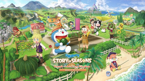 Περισσότερες πληροφορίες για "DORAEMON STORY OF SEASONS: Friends of the Great Kingdom Special Edition (Nintendo Switch)"