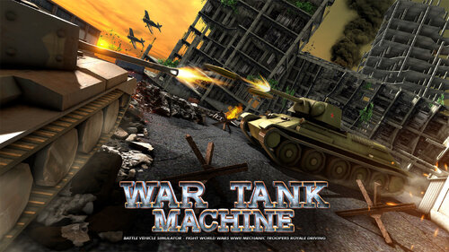 Περισσότερες πληροφορίες για "War Tank Machine Battle Vehicle Simulator - Fight World Wars WWII Mechanic Troopers Royale Driving (Nintendo Switch)"