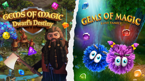 Περισσότερες πληροφορίες για "Gems of Magic: Double Pack (Nintendo Switch)"