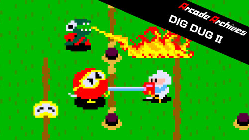 Περισσότερες πληροφορίες για "Arcade Archives DIG DUG II (Nintendo Switch)"