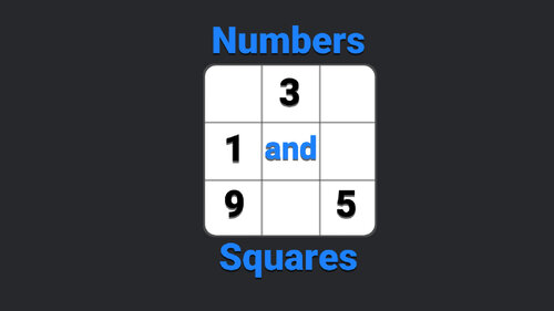 Περισσότερες πληροφορίες για "Numbers and Squares (Nintendo Switch)"