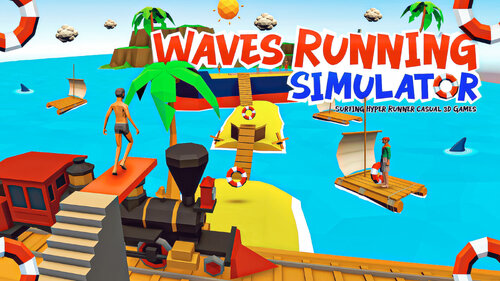 Περισσότερες πληροφορίες για "Waves Running Simulator - Surfing Hyper Runner Casual 3D Games (Nintendo Switch)"