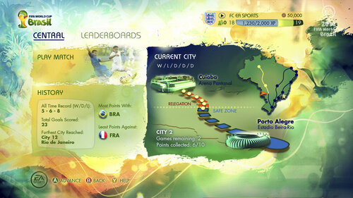 Περισσότερες πληροφορίες για "EA SPORT Coupe du Monde de la FIFA Brésil 2014 (Xbox 360)"