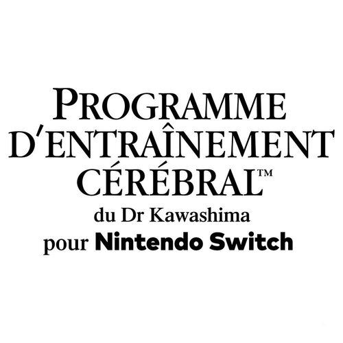 Περισσότερες πληροφορίες για "Programme d’entraînement cérébral du Dr Kawashima pour (Nintendo Switch)"