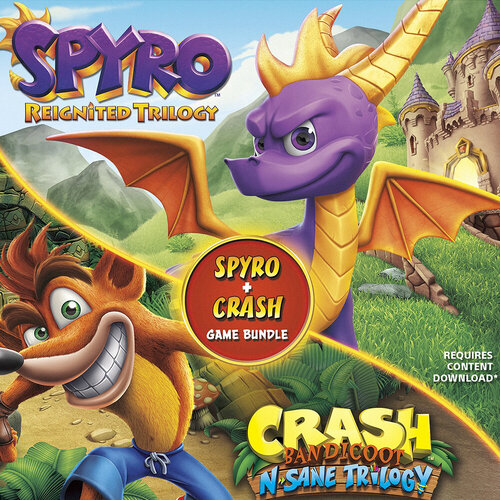 Περισσότερες πληροφορίες για "Pack Spyro + Crash Remastered (PlayStation 4)"