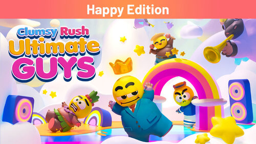 Περισσότερες πληροφορίες για "Clumsy Rush: Ultimate Guys Happy Edition (Nintendo Switch)"