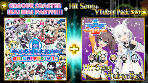 Περισσότερες πληροφορίες για "GROOVE COASTER WAI PARTY!!!! + Hit Song+VTuber Pack Set (Nintendo Switch)"