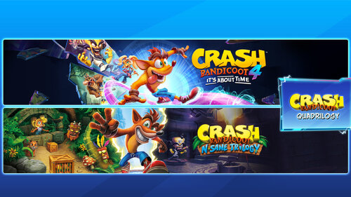 Περισσότερες πληροφορίες για "Crash Bandicoot - Quadrilogy Bundle (Nintendo Switch)"