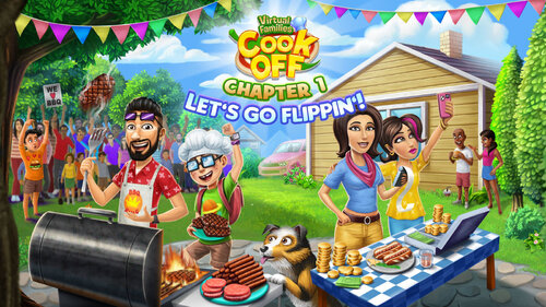 Περισσότερες πληροφορίες για "Virtual Families Cook Off: Chapter 1 Let's Go Flippin' (Nintendo Switch)"