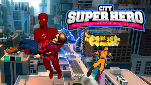 Περισσότερες πληροφορίες για "City Super Hero 3D - Flying Legend Warriors Deluxe Simulator (Nintendo Switch)"