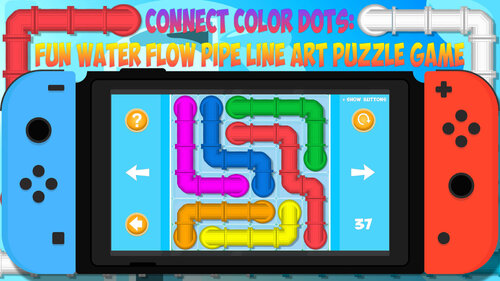 Περισσότερες πληροφορίες για "Connect Color Dots: Fun Water Flow Pipe Line Art Puzzle Game (Nintendo Switch)"