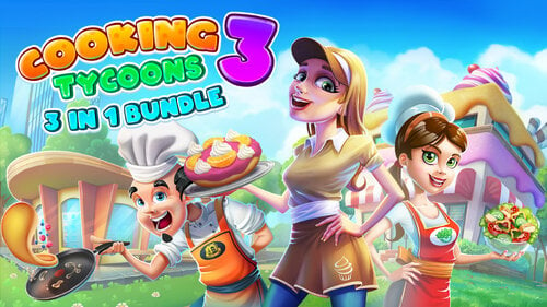 Περισσότερες πληροφορίες για "Cooking Tycoons 3: 3 in 1 Bundle (Nintendo Switch)"