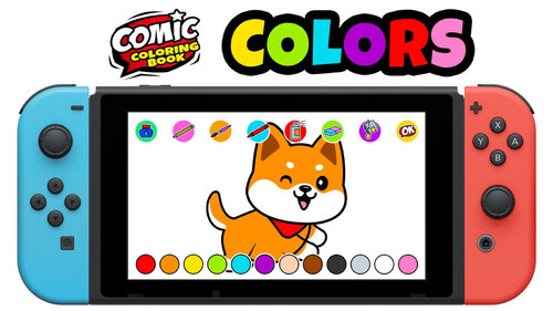 Περισσότερες πληροφορίες για "Comic Coloring Book: COLORS (Nintendo Switch)"