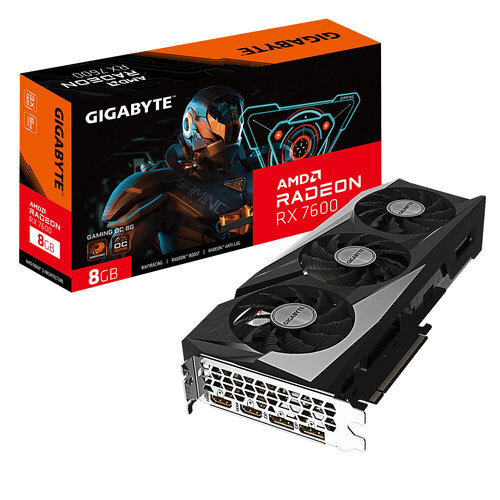 Περισσότερες πληροφορίες για "Gigabyte Radeon RX 7600 GAMING OC 8G"