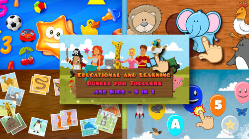 Περισσότερες πληροφορίες για "Educational and Learning Bundle for Toddlers Kids - 5 in 1 (Nintendo Switch)"