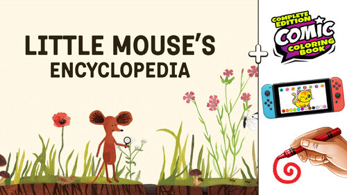 Περισσότερες πληροφορίες για "Little Mouse's Encyclopedia + Comic Coloring Book - Complete Edition (Nintendo Switch)"