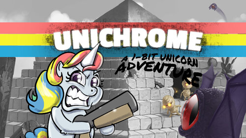 Περισσότερες πληροφορίες για "Unichrome: A 1-Bit Unicorn Adventure (Nintendo Switch)"