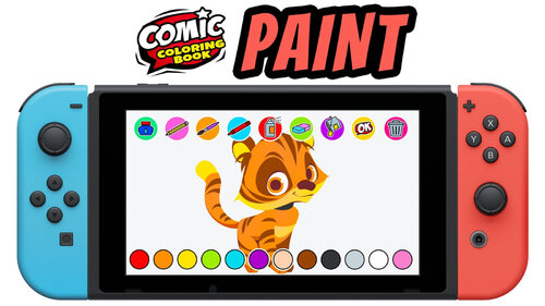 Περισσότερες πληροφορίες για "Comic Coloring Book: PAINT (Nintendo Switch)"