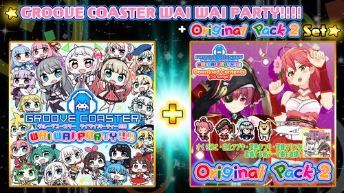 Περισσότερες πληροφορίες για "GROOVE COASTER WAI PARTY!!!! + Original Pack 2 Set (Nintendo Switch)"