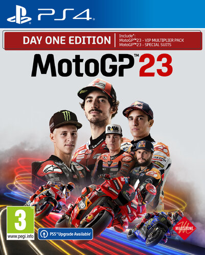 Περισσότερες πληροφορίες για "MotoGP 23 - D1 Edition (PlayStation 4)"