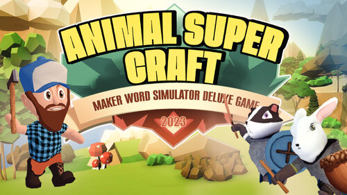 Περισσότερες πληροφορίες για "Animal Super Craft - Maker Word Simulator Deluxe Game 2023 (Nintendo Switch)"