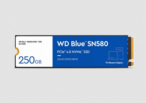 Περισσότερες πληροφορίες για "Western Digital Blue SN580 (250 GB/PCI Express 4.0)"