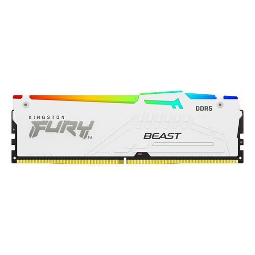Περισσότερες πληροφορίες για "Kingston Technology FURY Beast White RGB XMP (64 GB/DDR5/6000MHz)"