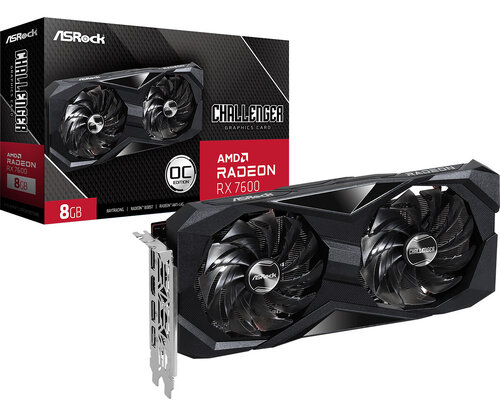 Περισσότερες πληροφορίες για "Asrock Challenger RX 7600 CL 8GO"