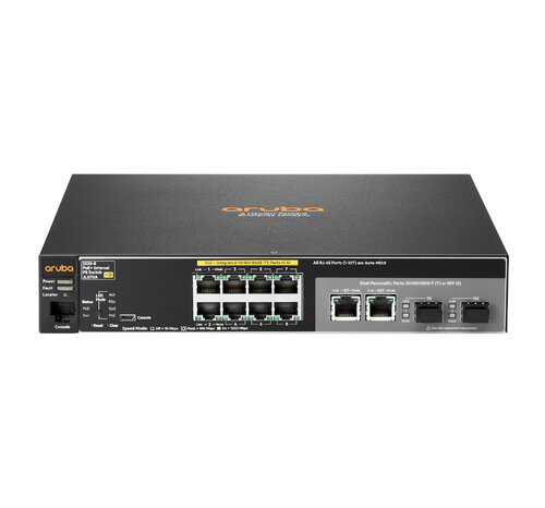 Περισσότερες πληροφορίες για "Aruba 2530 8 PoE+ Internal PS"