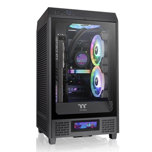 Περισσότερες πληροφορίες για "Thermaltake The Tower 200 (Mini Tower/Μαύρο)"