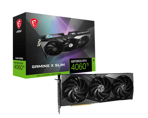 Περισσότερες πληροφορίες για "MSI GEFORCE RTX 4060 Ti GAMING X SLIM 16G"