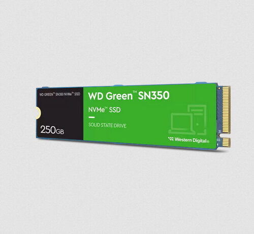 Περισσότερες πληροφορίες για "Western Digital Green SN350 (250 GB/PCI Express 3.0)"