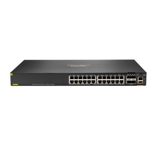 Περισσότερες πληροφορίες για "Aruba 6300F 24-port 1GbE Class 4 PoE & 4-port SFP56"