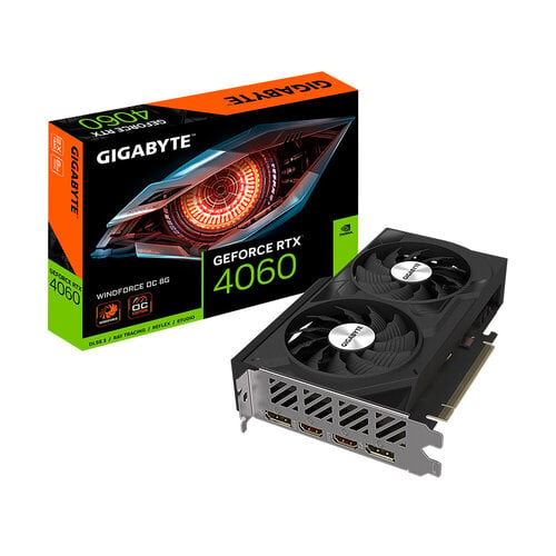 Περισσότερες πληροφορίες για "Gigabyte GeForce RTX 4060 WINDFORCE OC 8G"