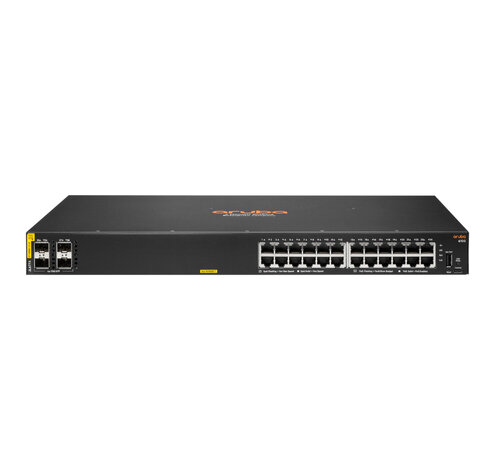 Περισσότερες πληροφορίες για "Aruba 6100 24G Class4 PoE 4SFP+ 370W"