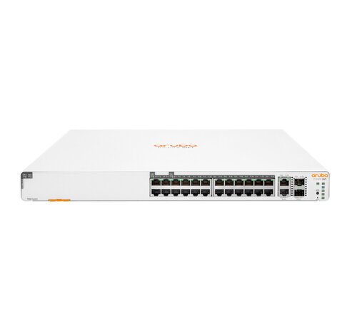 Περισσότερες πληροφορίες για "Aruba Instant On 1960 24G 20p Class4 4p Class6 PoE 2XGT 2SFP+ 370W (x2)"