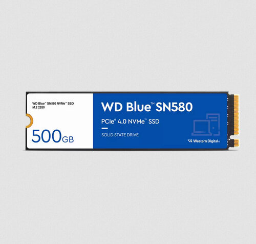 Περισσότερες πληροφορίες για "Western Digital Blue SN580 (500 GB/PCI Express 4.0)"