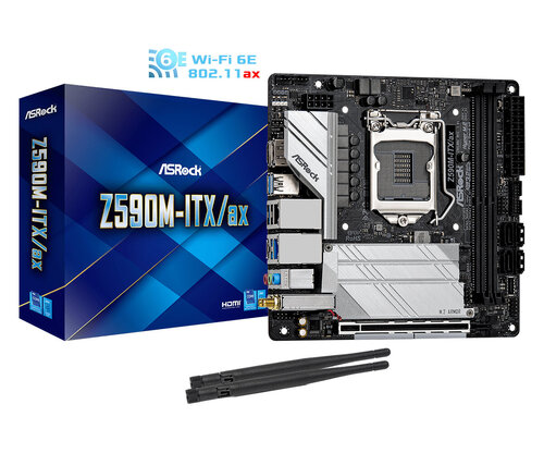 Περισσότερες πληροφορίες για "Asrock Z590M-ITX/ac"