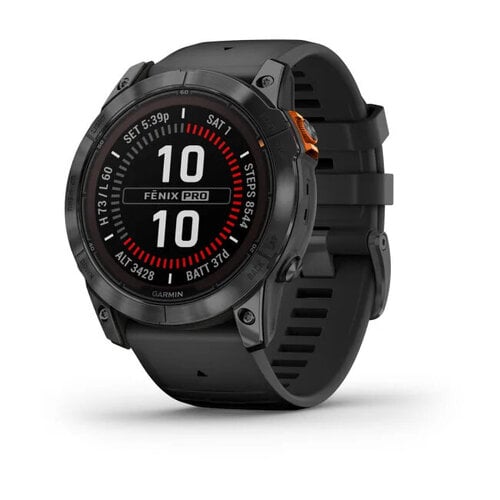 Περισσότερες πληροφορίες για "Garmin fēnix 7X Pro – Solar Edition (51mm/Μαύρο/Ανοξείδωτο ατσάλι)"