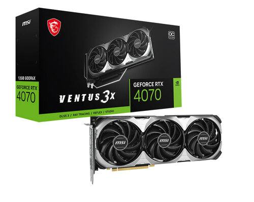 Περισσότερες πληροφορίες για "MSI GEFORCE RTX 4070 VENTUS 3X E 12G OC"