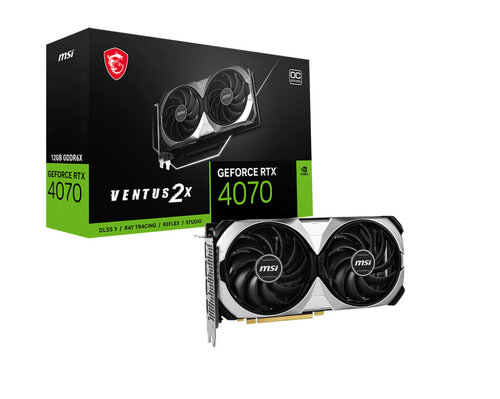 Περισσότερες πληροφορίες για "MSI GEFORCE RTX 4070 VENTUS 2X 12G OC"